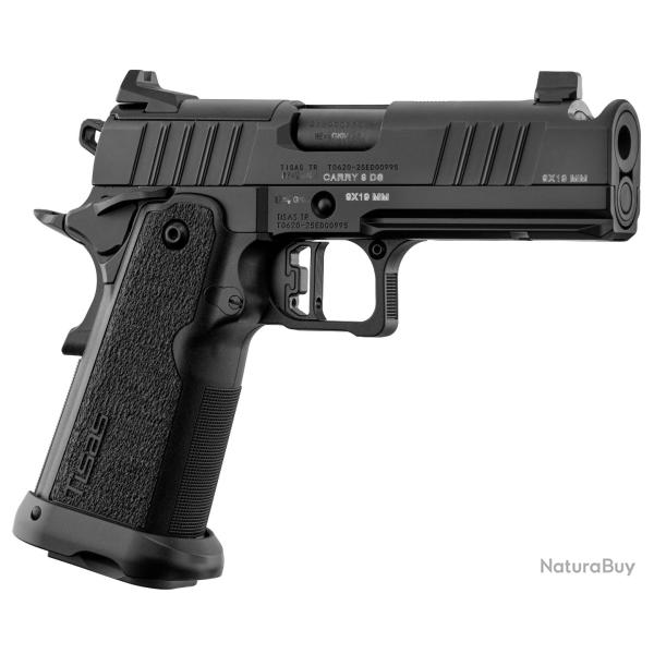 Pistolet Tisas 2011 Carry Bull Barrel Comp - Cal. 9x19 - Canon 4.25'' - Noir