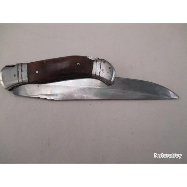 grand couteau de chasse laguiole a la destaing  superbe  �tat total 29 cm