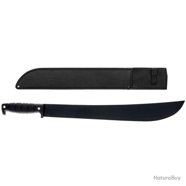 Machette MFH Kongo - 57 cm - Acier Inox AISI 420 Noir