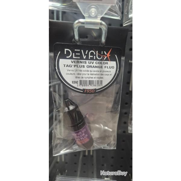 Vernis Uv Color Tag plus - ORANGE FLUO - DEVAUX