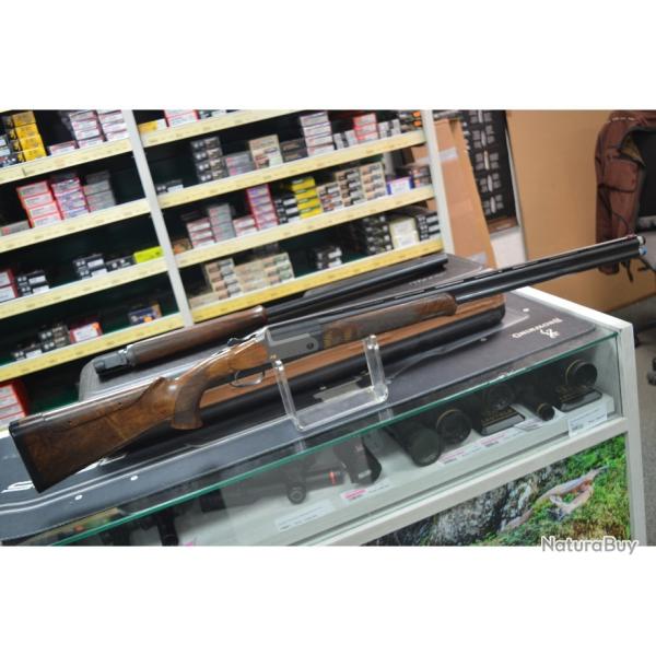 SUPERPOSE BLASER F3 SPORTING AVEC 2 JEUX DE CANONS EN 12/76 ET 20/76 LONGUEUR 76CM D'OCCASION