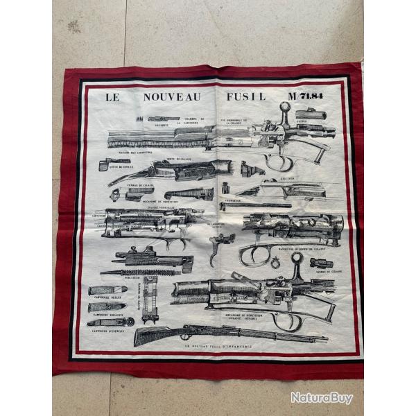 Mouchoir d'instruction du fusil M/71.84