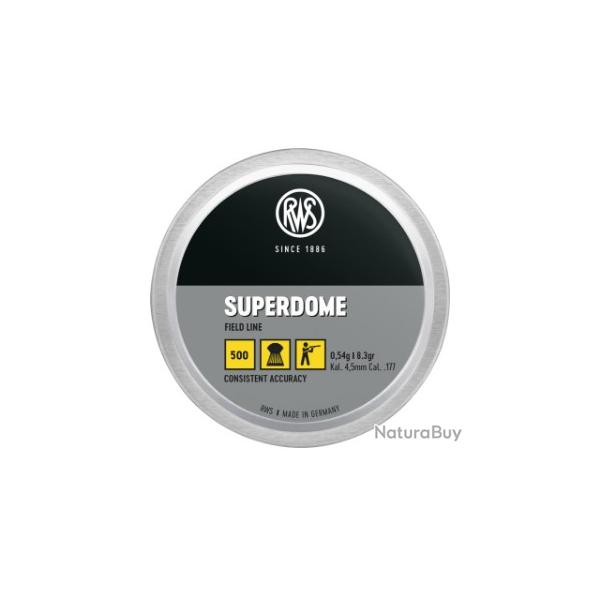 Plombs RWS cal.5.5mm superdome 14.5gr 0.94g par 1500