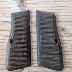 Plaquettes bois crosse Browning GP35