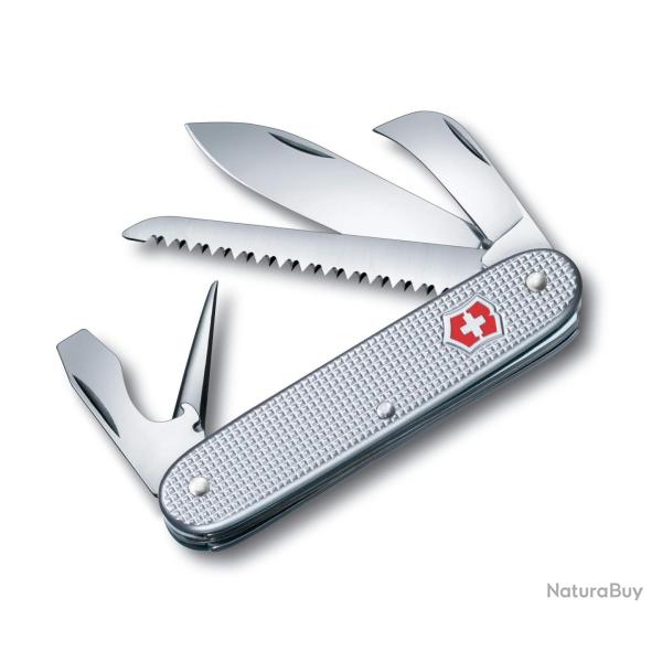 Victorinox 0.8150.26 Swiss Army 7 Alox, 93 mm, argent