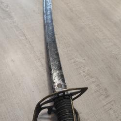 Sabre d'Officier de Mineur , &eacute;poque R&eacute;volution