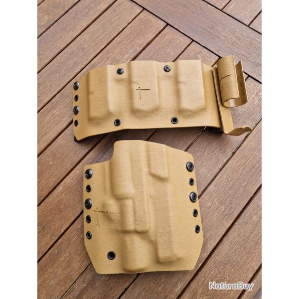 Holster GLOCK 34 et lampe SUREFIRE