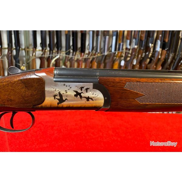 FUSIL SUPERPOS� : LU-MAR, MOD�LE : SIROCCO L, CAL : 12/70, TR�S BON ETAT, �JECTEURS, CANON : 70 cm.