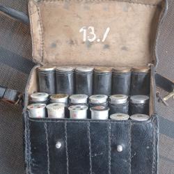 Sacoche Allemande, Luftwaffe ww2 compl&egrave;te, fus&eacute;es &eacute;clairantes, signalisation