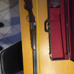 Fusil cal 12 de parque aya ,model coral tres bon &eacute;tat, fournis avec valise de transport d origine