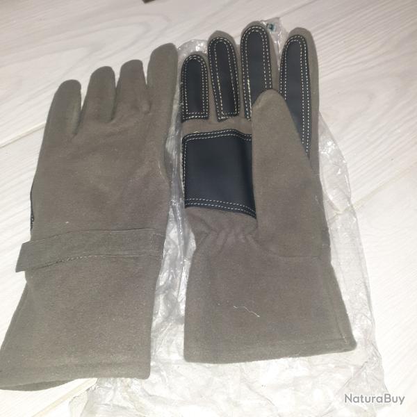 Gants polaire militaire neuf taille M