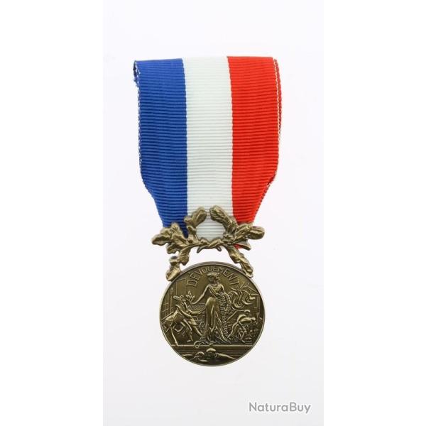 M�daille Acte de Courage et D�vouement Bronze