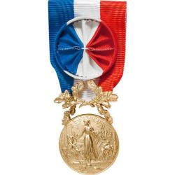 M&eacute;daille Acte de Courage et D&eacute;vouement Or