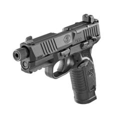 *Extra Promo ! Pistolet FN 502 Tactical Black - 22LR - 10 & 15CPS - Fil. 1/2x28 - FN66-10101090FN