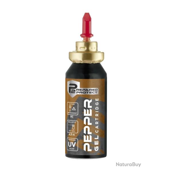 BOMBE DE RECHARGE AU GEL POIVRE POUR SYSTEME PGS II/HDR 50 - 11 ml