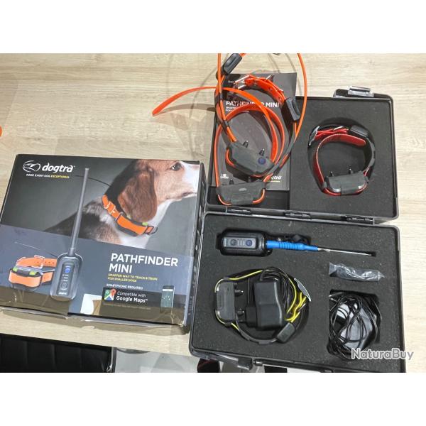 Lot collier de rep�rage Dogtra Pathfinder 1.