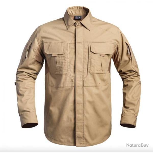 CHEMISE FIGHTER TAN - A10 EQUIPMENT NEUF TAN XS