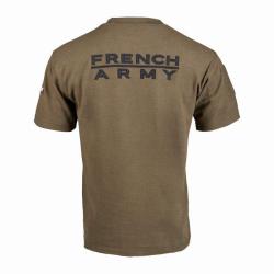 T SHIRT FRENCH ARMY COYOTE A.R.E.S NEUF COYOTE