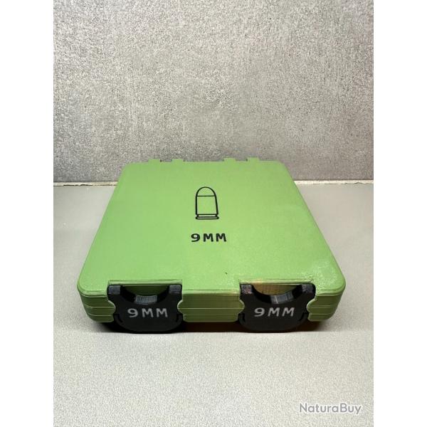 Bo�te de rangement 9mm - 100 emplacements (vide)