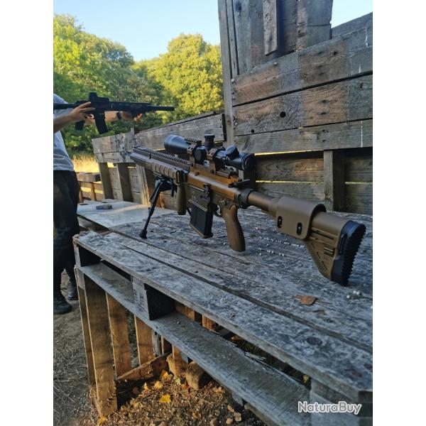 H&K G28 GBBR Dark earth