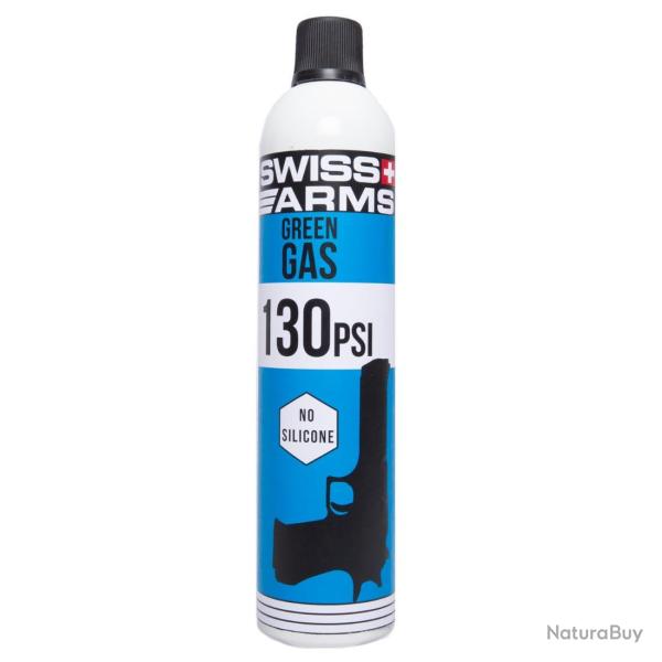 Bouteille de Gaz Sec Swiss Arms 130 PSI 600 ml