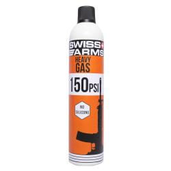 Bouteille de gaz sec Swiss Arms Heavy 150 PSI 600 ml