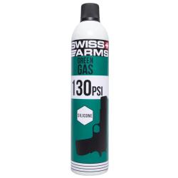 Bouteille de gaz Blowback GBB NBB Swiss Arms 130 PSI avec silicone 600 ml