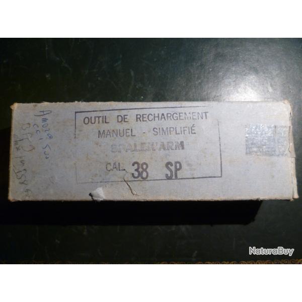 kit de rechargement manuel spalek'arm pour 38 sp�cial