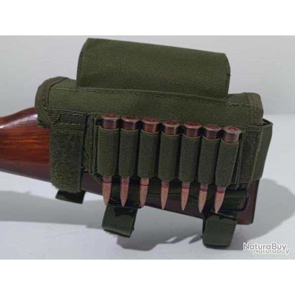 Appui joue cartouchi�re de crosse modulable