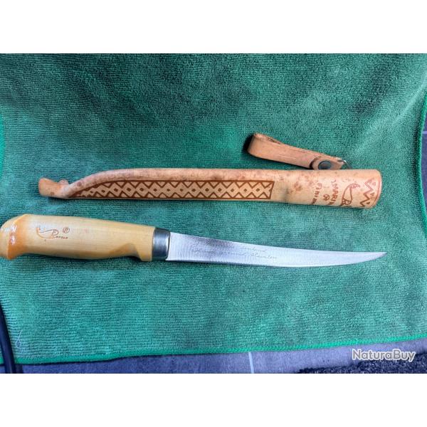 Couteau de collection finlandais j. Marttiini
