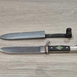 poignard scout Solingen avec porte fourreau