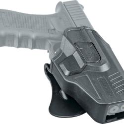 HOLSTER PADDLE RETENTION BOUTON UMAREX GLOCK 17 ET CMPCT (18C, 19, 22G4, ETC. )