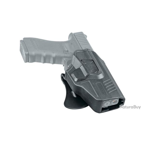 HOLSTER PADDLE RETENTION BOUTON UMAREX GLOCK 17 ET CMPCT (18C, 19, 22G4, ETC. )