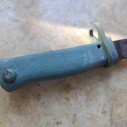 baionnette fusil mauser G98 ersatz ww1 premi&egrave;re guerre EB36/37traces rivets arri&egrave; peinture originale