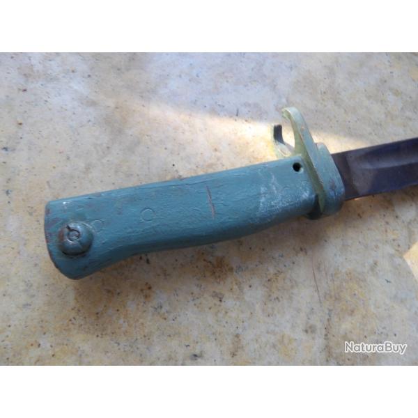 baionnette fusil mauser G98 ersatz ww1 premi�re guerre EB36/37traces rivets arri� peinture originale