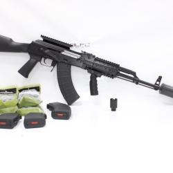 OCCASION Carabine WBP Jack Cal: 7.62x39 + Silencieux + 10 chargeurs