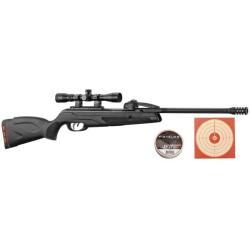 Pack carabine &agrave; air comprim&eacute; Gamo Quiker exclusivit&eacute; Pisteurs cal. 4.5mm 10cps 19.9J