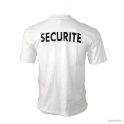 Tee Shirt SECURITE blanc