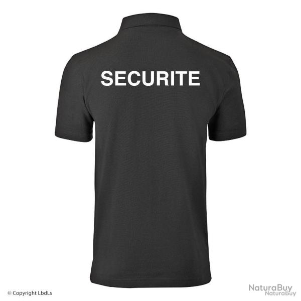 POLO SECURITE noir