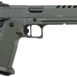 Pistolet Tisas 2011 Bull Barrel Full Frame Night Stalker - Cal. 9x19 - Canon 5.4'' Filet&eacute; - Gris