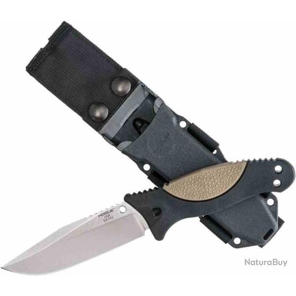 Couteau Hogue EX-F02 Lame Acier 154CM SW Manche Polym�re & Rubber FDE Etui Nylon USA HO35273