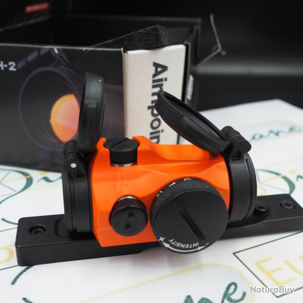 Aimpoint Micro H2 - 2Moa Orange Blaze avec montage fixe int�gr� pour Benelli Argo