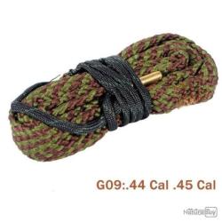 CORDON DE NETTOYAGE TYPE BORESNAKE CALIBRE .44 .45 - LIVRAISON GRATUITE