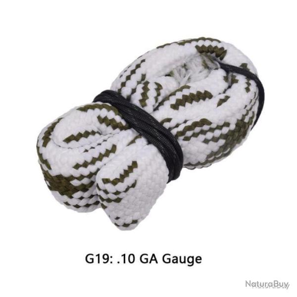 CORDON DE NETTOYAGE TYPE BORESNAKE CALIBRE 10 - LIVRAISON GRATUITE