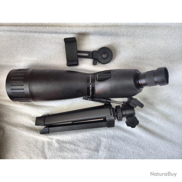 Longue vue praktica 20-60x77 + Support Smartphone