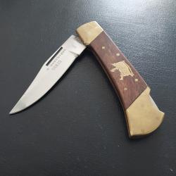 Couteau chasse or