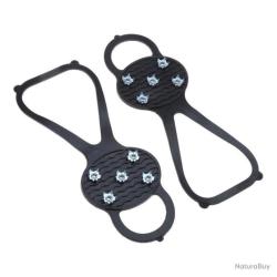 CRAMPONS AMOVIBLES POUR NEIGE ET GLACE - POINTURE de 42 &agrave; 46