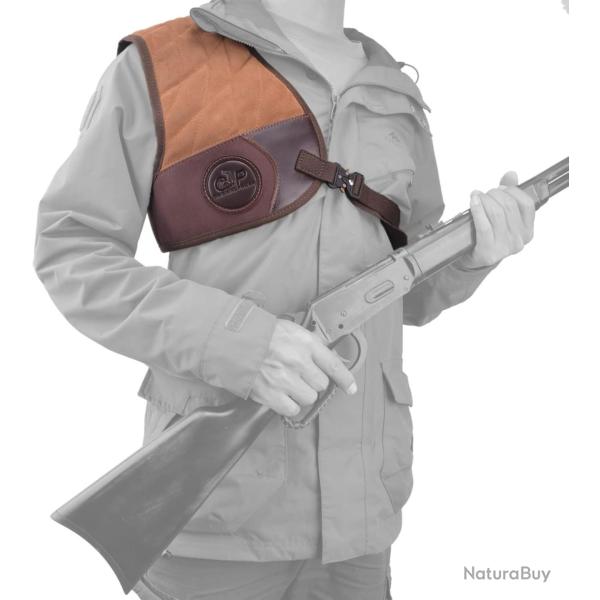 HARNAIS D'�PAULE BALL-TRAP DROITIER - MARRON - LIVRAISON GRATUITE