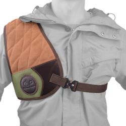 HARNAIS D'&Eacute;PAULE BALL-TRAP DROITIER - VERT - LIVRAISON GRATUITE