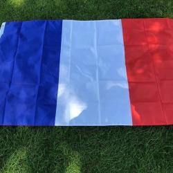 DRAPEAU FRAN&Ccedil;AIS AVEC OEILLETS 90x60 cm